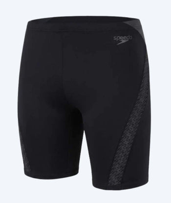 Speedo jammer for men - Hyperboom Splice - Black/Grey