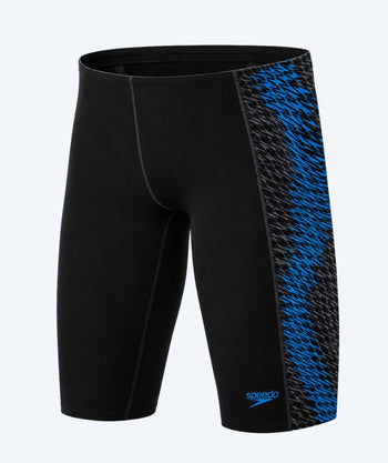 Speedo jammer for men - Endurance Max Tech Pannel - Black/Dark blue