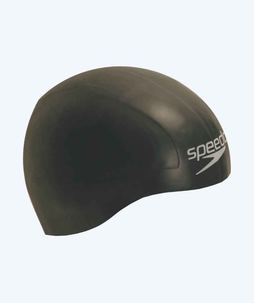 Speedo competition swimming cap - Aqua V - Black