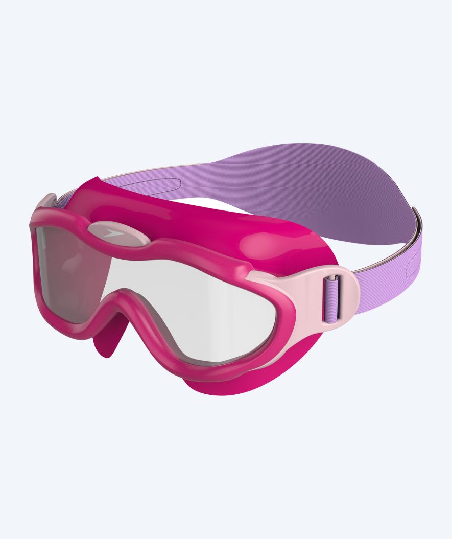 Speedo swimming goggles for kids (2-6) - Sea Squad Mask - Pink/Purple