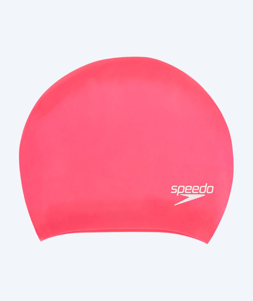 Speedo swimming cap for long hair - Pink