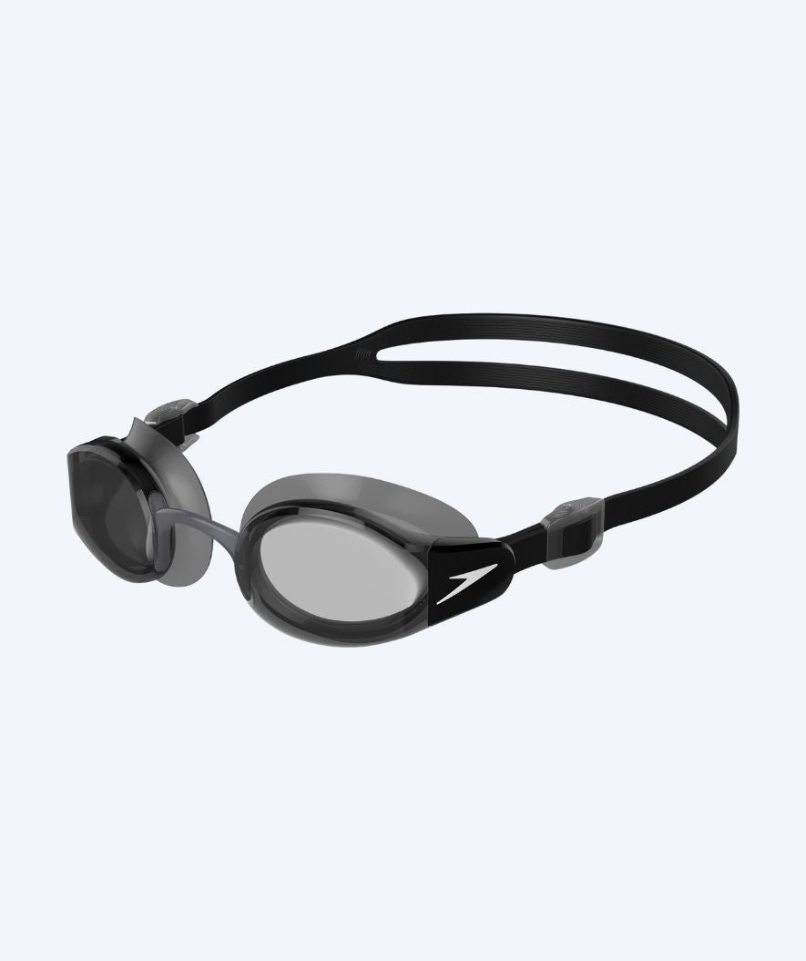 Speedo training swimming goggles - Mariner Pro - Black (Smoke lens)