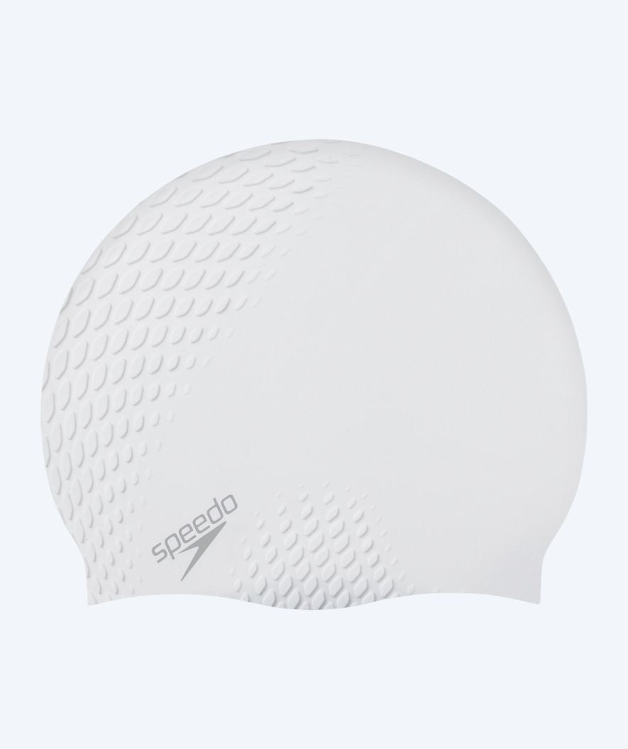 Speedo swimming cap - Bubble Active - White