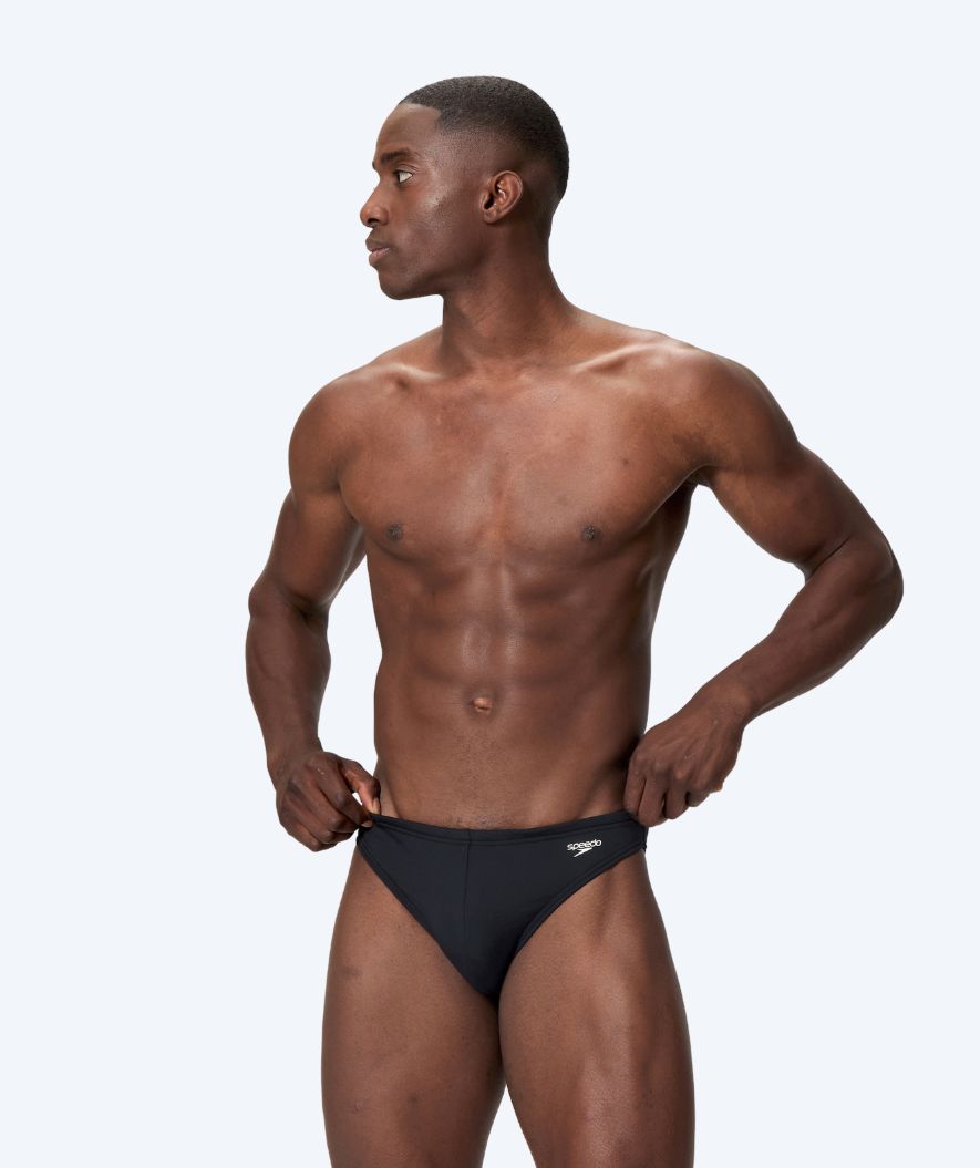 Speedo briefs for men - Solid - Black
