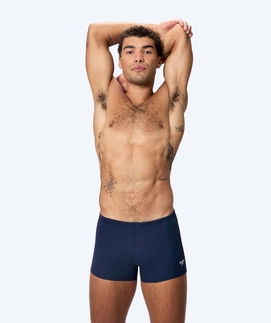 Speedo aquashorts for men - Endurance Logo - Dark blue