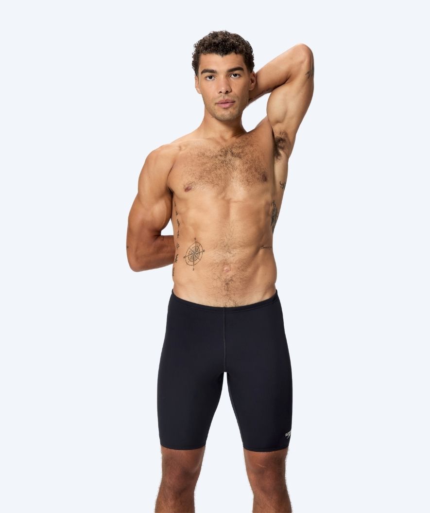 Speedo jammer for men - Endurance Logo - Black