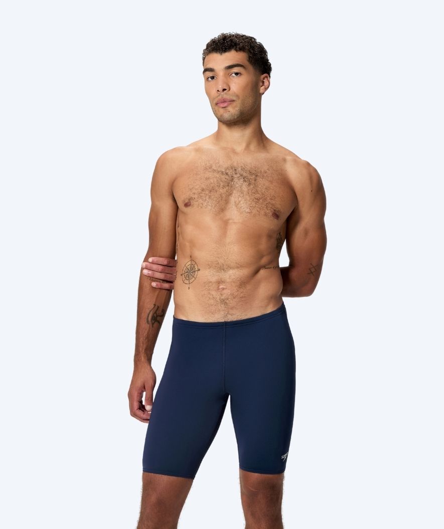 Speedo jammer for men - Endurance Logo - Dark blue