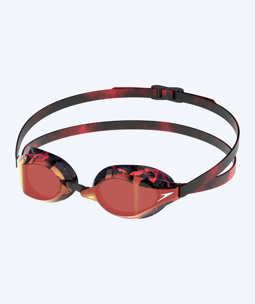 Speedo Elite swimming goggles - Fastskin Speedsocket 2 Mirror - Black/Red (Limited 2026)