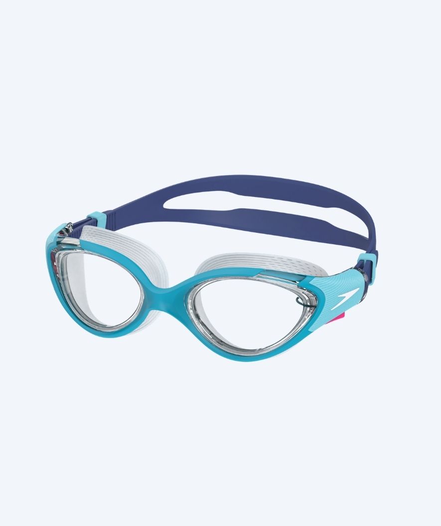 Speedo training swimming goggles for women - Biofuse 2.0 - Blue/Clear