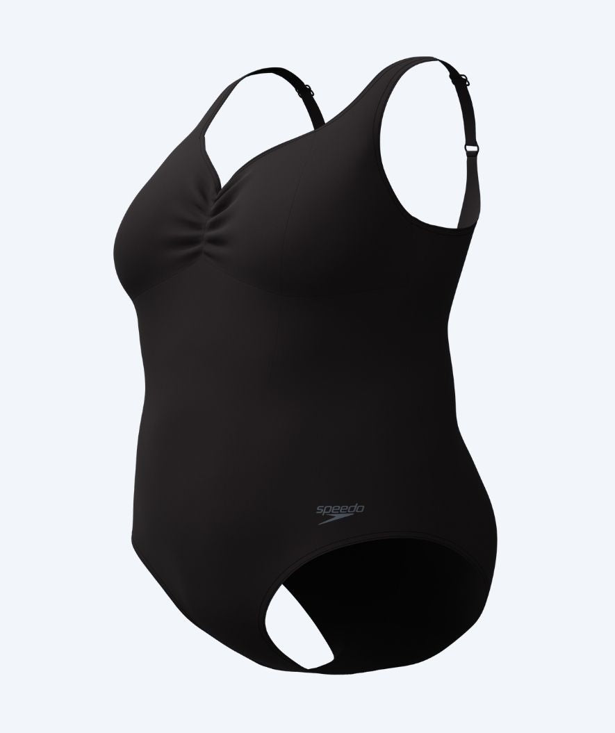 Speedo swimsuit in plus size for women - Shaping AquaNite - Black
