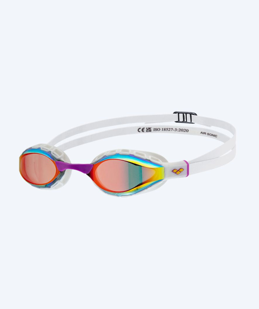 Arena Elite swimming goggles - Air Sonic Mirror - White/Multi