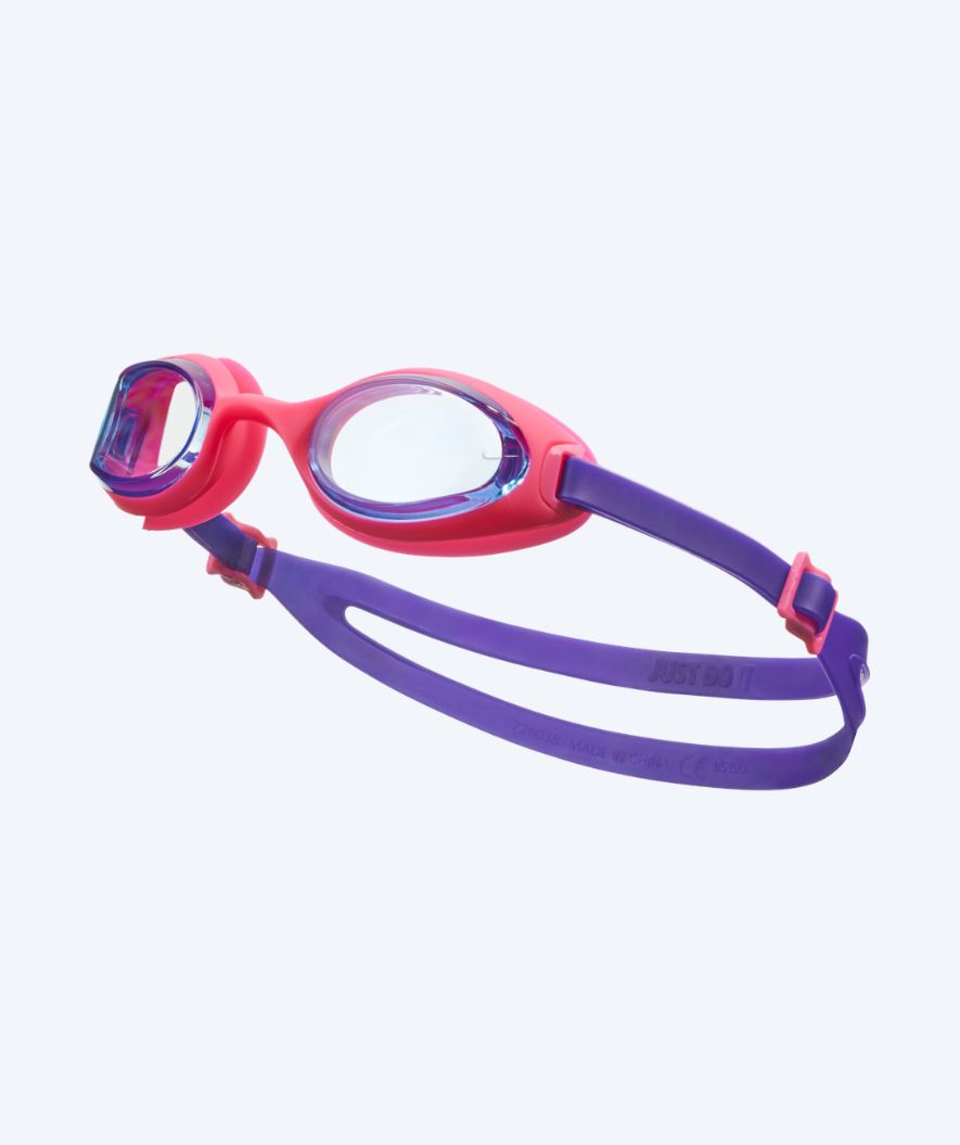 Nike swimming goggles for junior (8-14) - Hyper Flow - Purple/Pink