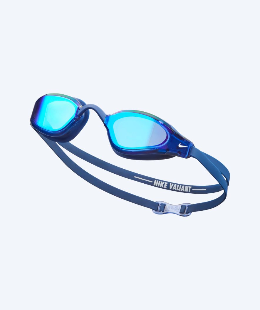 Nike Elite swimming goggles - Valiant Mirror - Blue