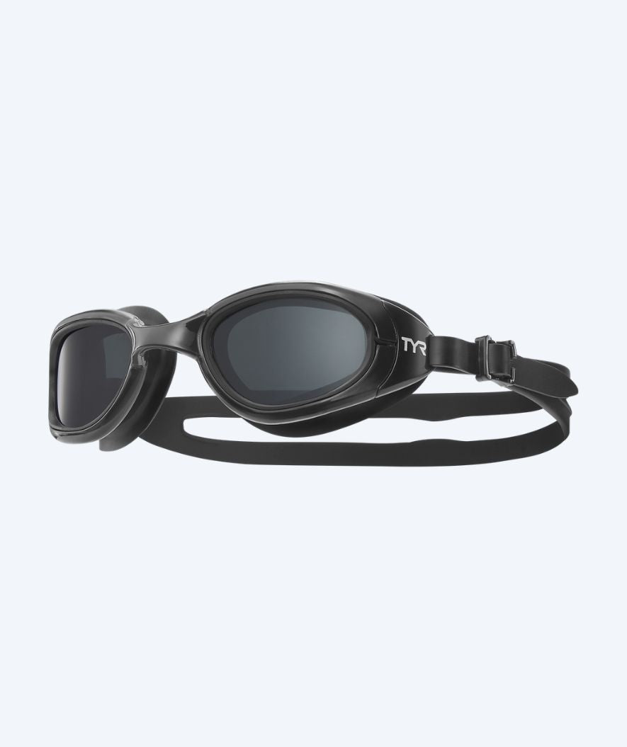 TYR swimming goggles - Special Ops 2.0 - Black (Smoke lens)
