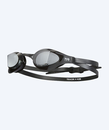 TYR swimming goggles - Tracer-X Racing RZR - Black (Smoke lens)
