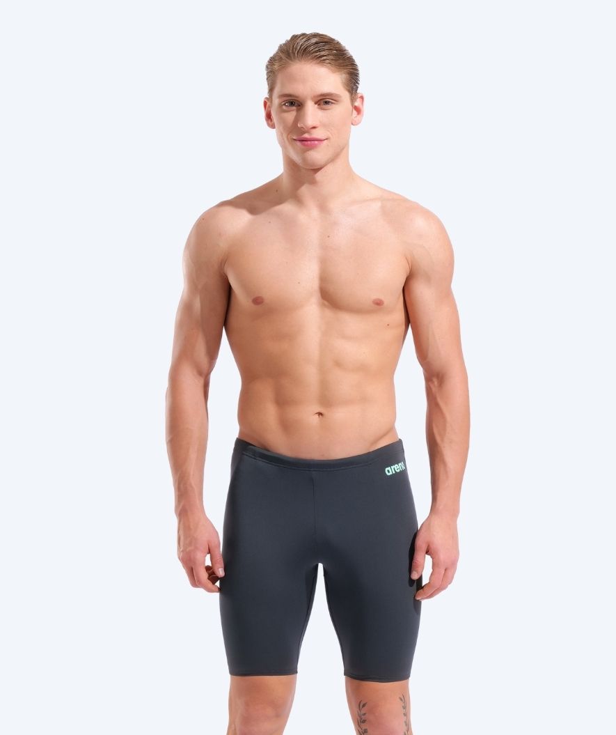 Arena jammer for men - Team Swim Solid - Dark gray