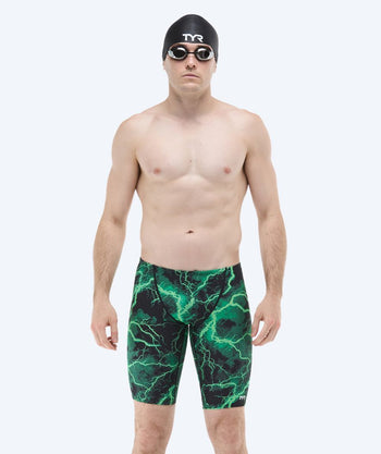 TYR jammer for men - Durafast Elite Arterix - Green/Black