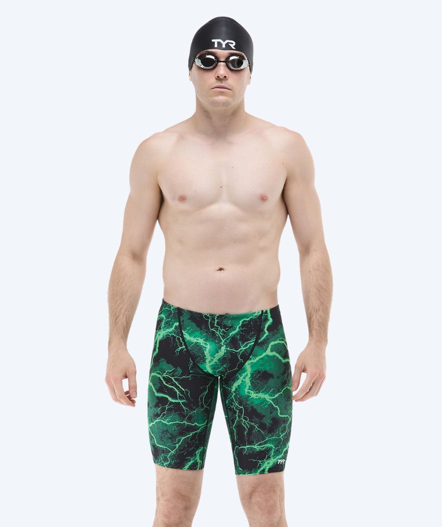 TYR jammer for men - Durafast Elite Arterix - Green/Black