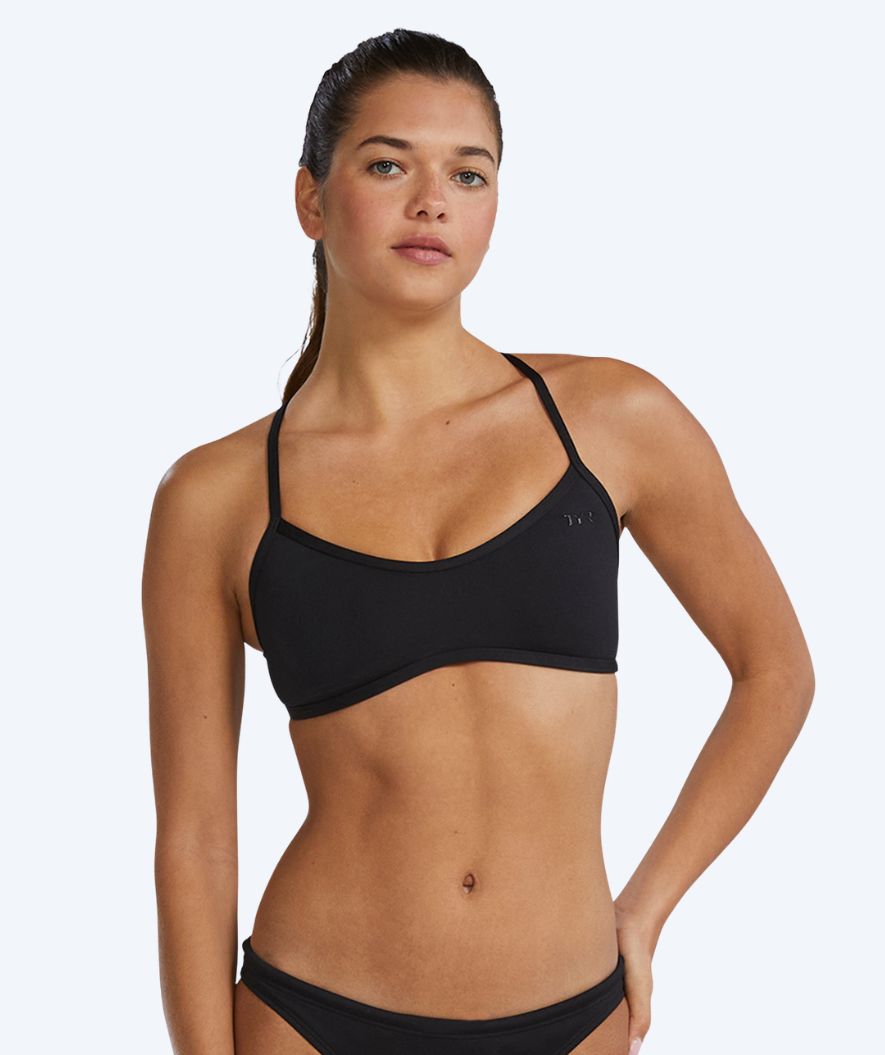 TYR bikini top for women - Durafast Elite Trinity - Black