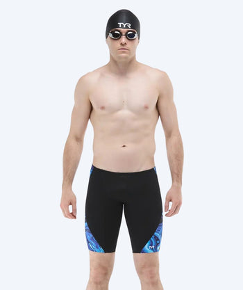 TYR jammer for men - Blade Splice Olea - Black/Blue