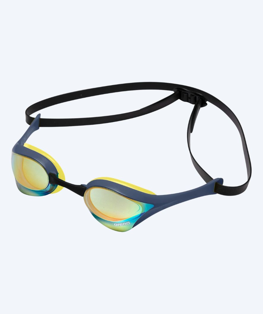 Arena Elite swimming goggles - Cobra Ultra SWIPE Mirror - Gold/Dark blue (Limited 2026)