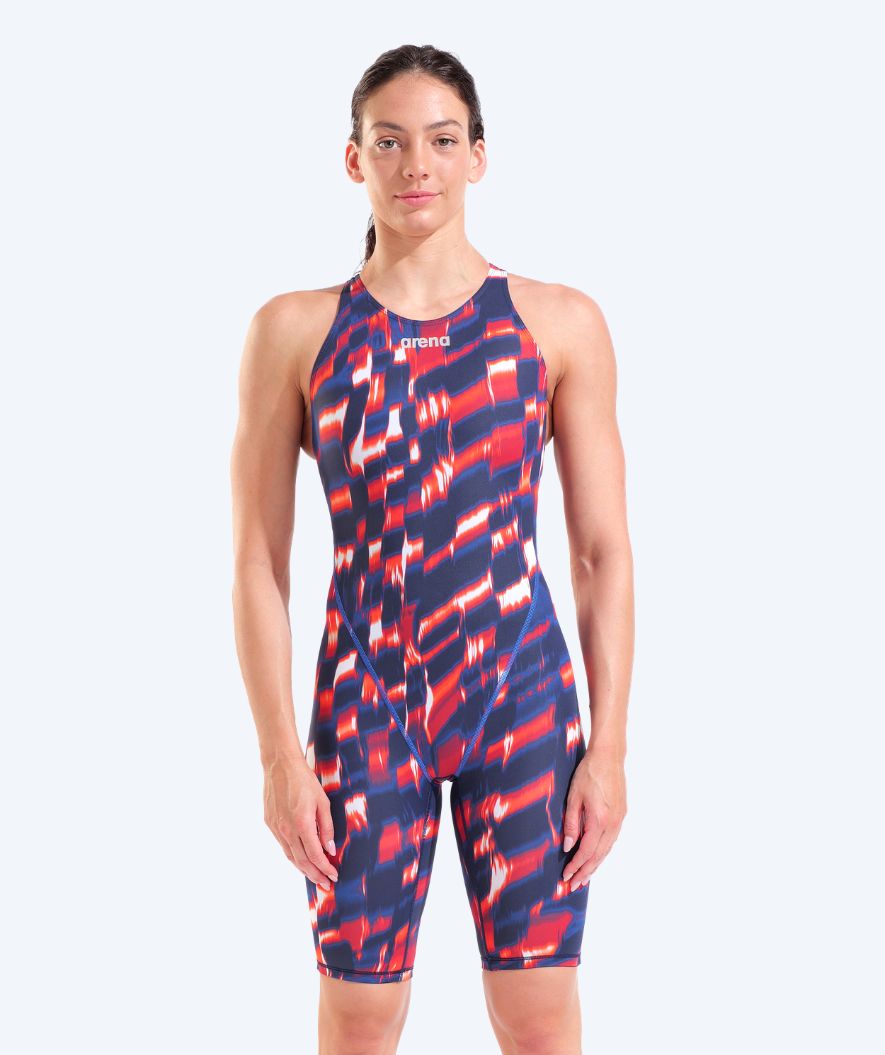 Arena racing swimsuit for women - ST NEXT - Dark red/Dark blue (Limited 2026)