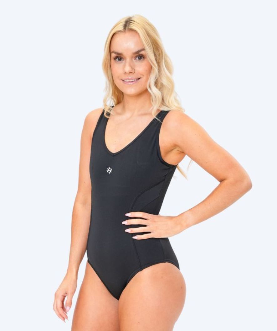 Watery swimsuit for women - Scrylla - Black
