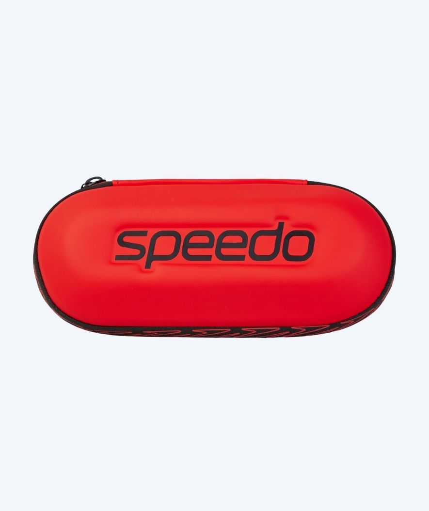 Speedo swim goggles case - Red