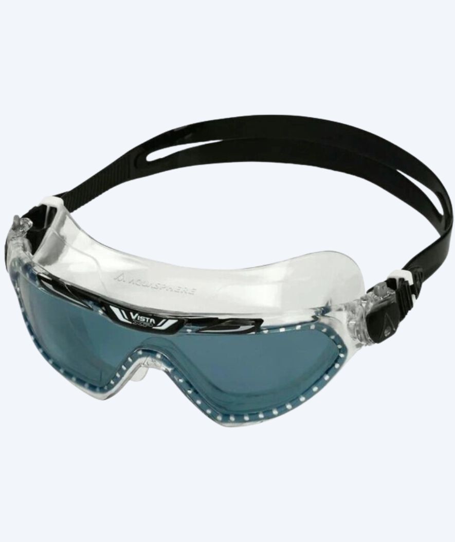 Aquasphere swimming mask - Vista XP - Black (Smoke lens)