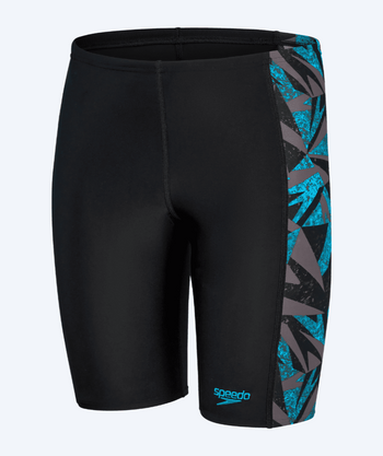 Speedo bathing shorts for boys - Hyperboom Panel - Black/blue