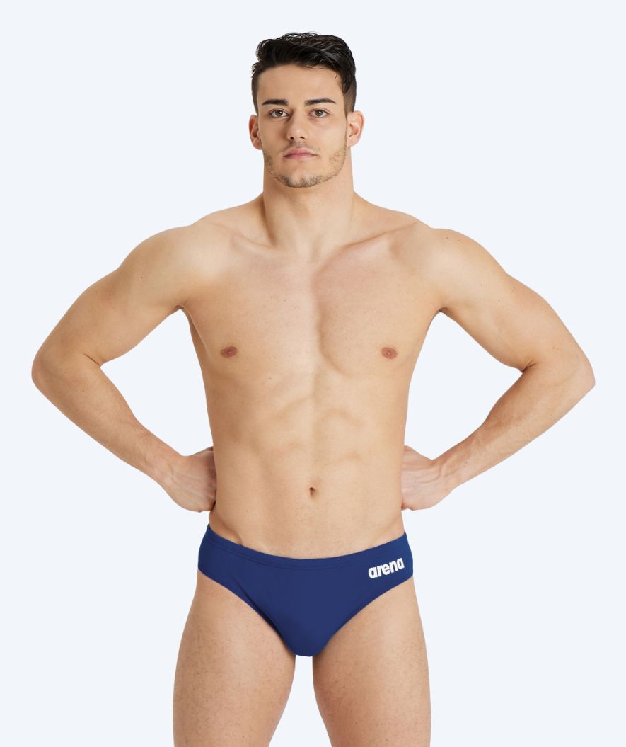 Arena triangular swim trunks for men - Solid - Dark blue