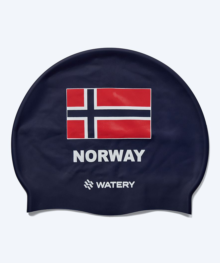 Watery swim cap - Norway - Dark blue