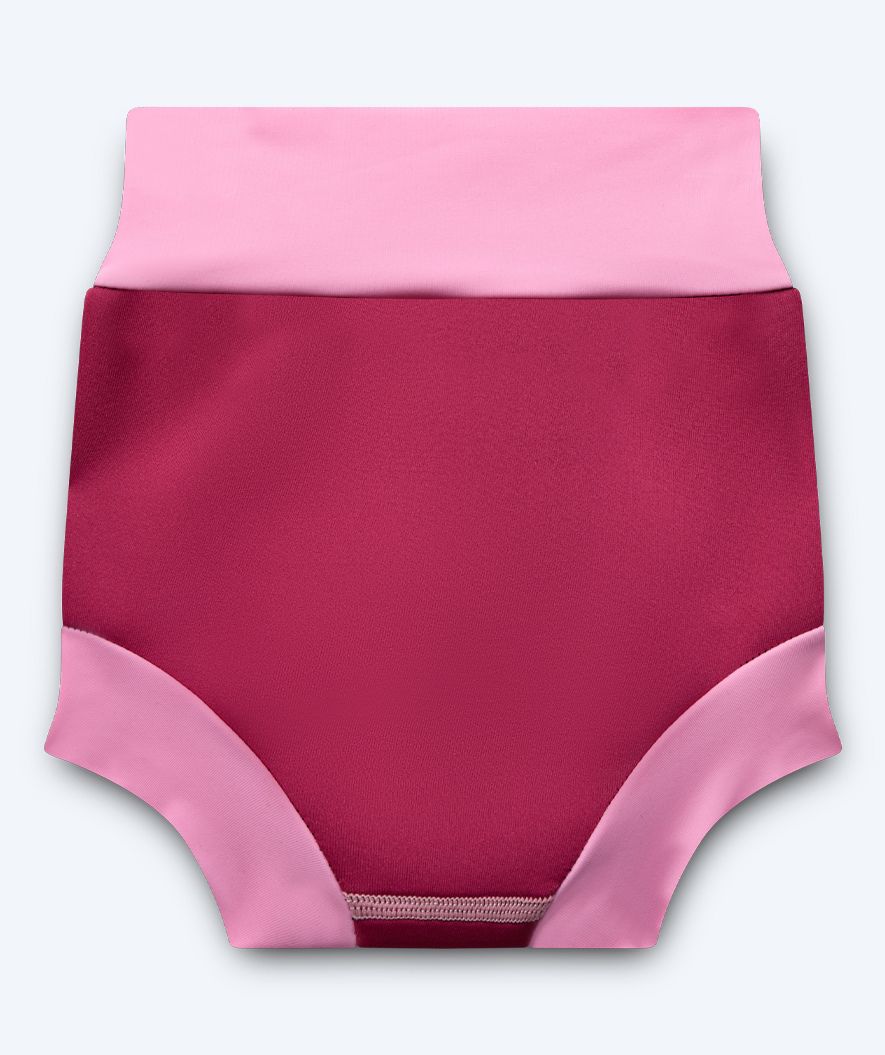 Watery swim nappies for kids - Neoprene Swim Nappy - Atlantic Pink