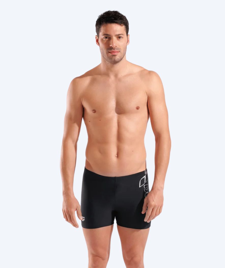 Arena aquashorts for men - Scratchy - Black