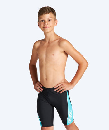 Arena long swimming trunks for boys - Thrice - Black/blue
