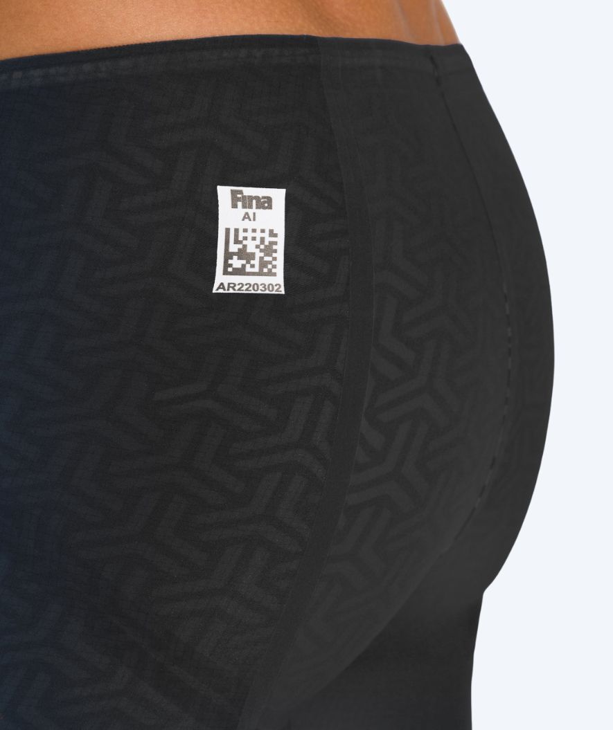 Arena racing jammers for men - Carbon Glide - Black