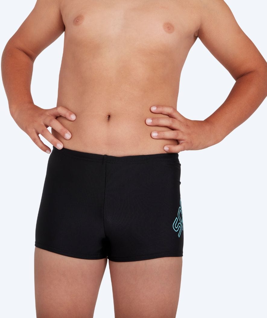 Speedo trunks for boys - Bloomster Placement - Black/blue