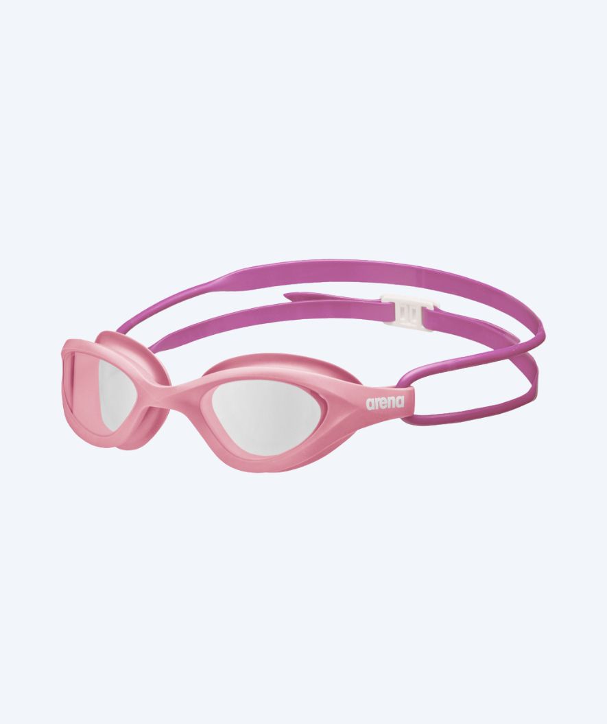 Arena swimming goggles for kids (6-12) - 365 - Pink/clear