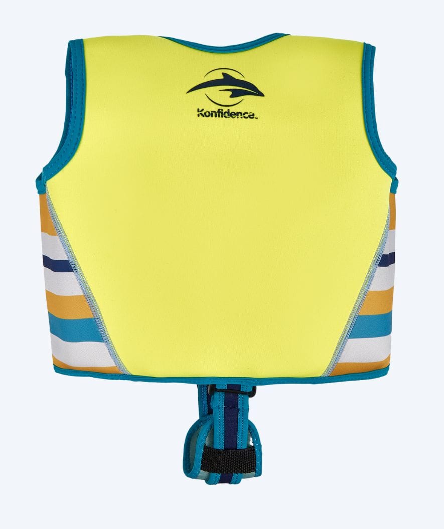 Konfidence swim vest for kids - Original - Yellow/Blue