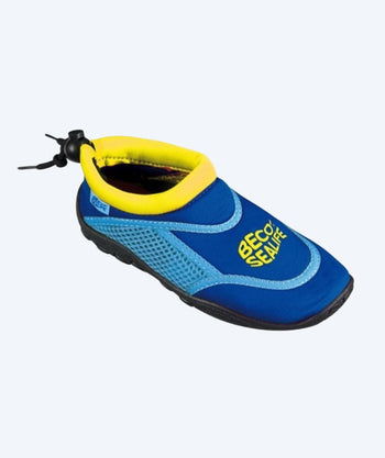 Beco neoprene bathing shoes for kids - Blue/yellow