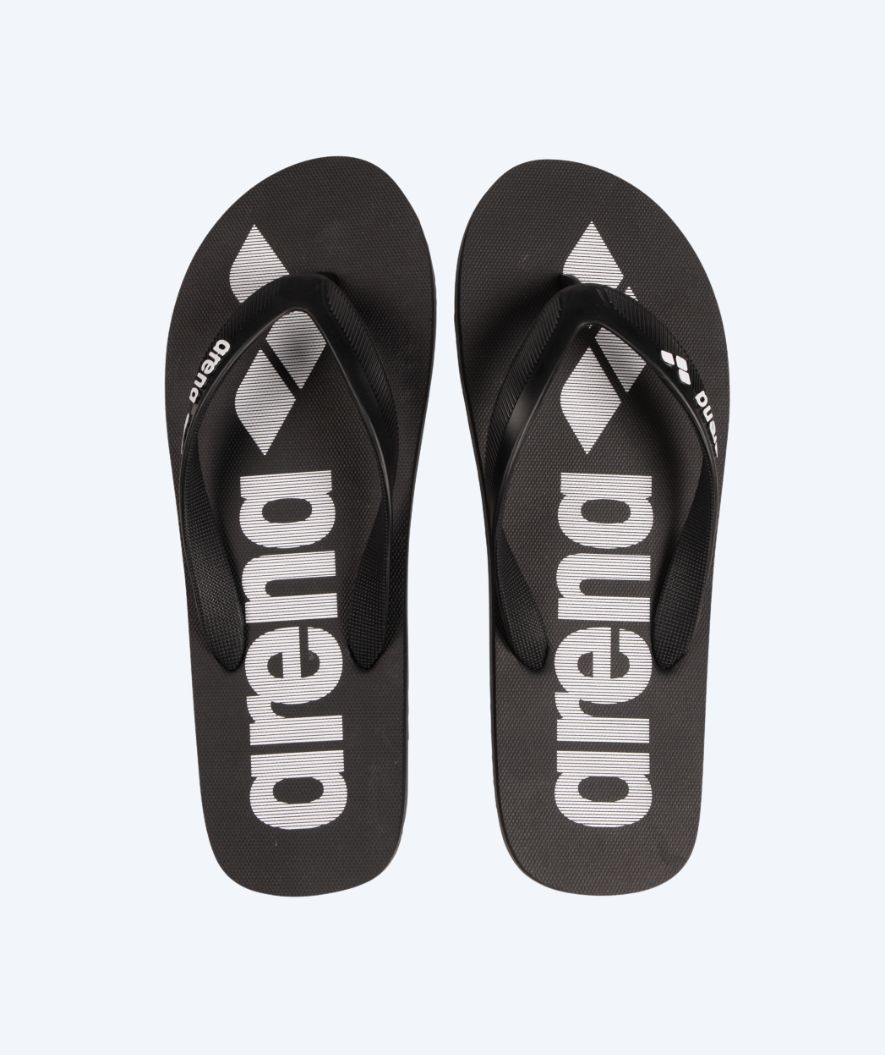 Arena flip flops for adults - Black/white