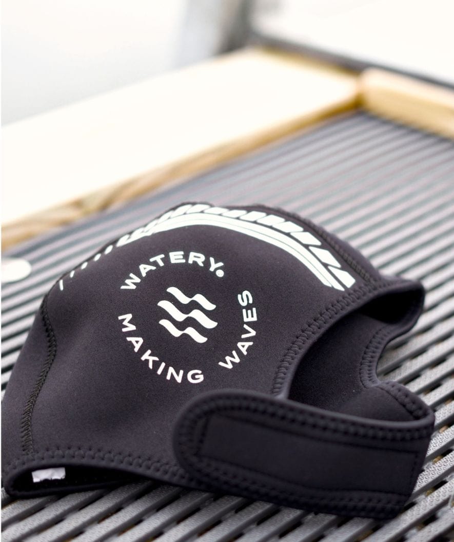 Watery neoprene set - Thermal Reptile (3 mm) - Black/Silver