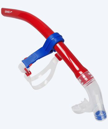 Speedo center snorkel - Red/blue