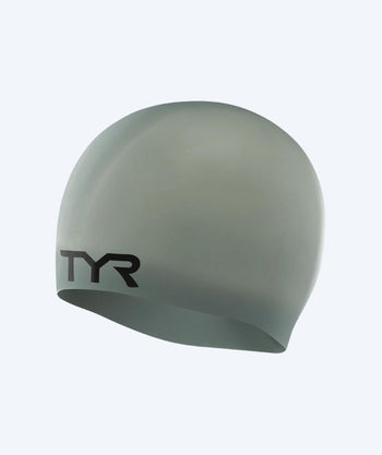 TYR swim cap - Silicone - Dark Gray