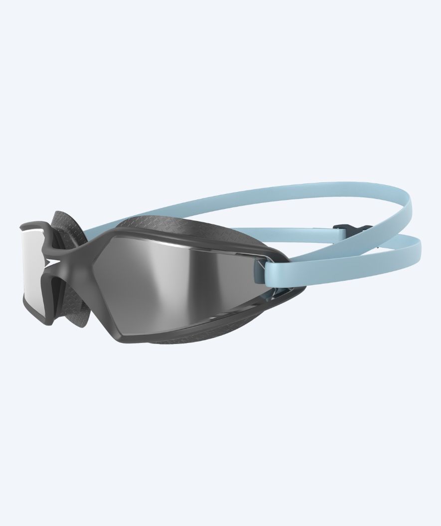 Speedo training swimming goggles - Hydropulse - Grey/silver (Mirror lens)