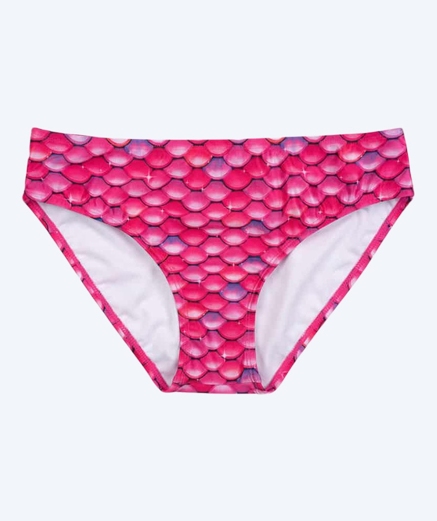 Fin Fun bikini bottom for girls - Malibu Pink (Pink)