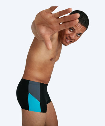 Speedo aquashorts swim trunks for men - Dive - Black/blue