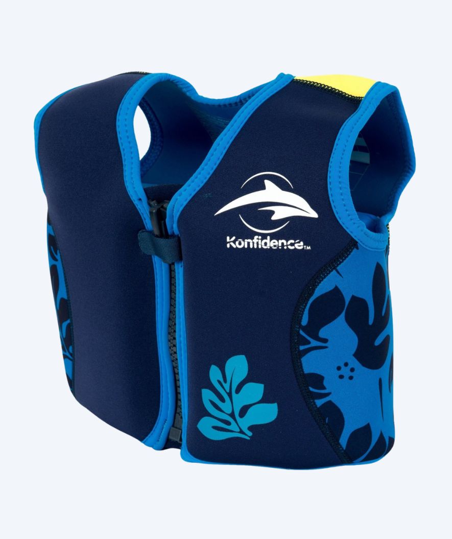 Konfidence swim vest for kids (2-12) - Original - Dark blue/blue