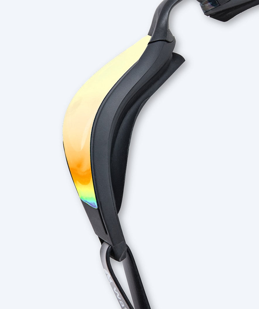 Watery swimming goggles - Instinct Ultra Mirror - Black/gold