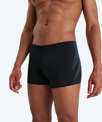 Speedo aquashorts for men - Tech Panel - Black/blue